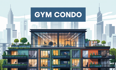 GymCondo.com - Creative brandable domain for sale